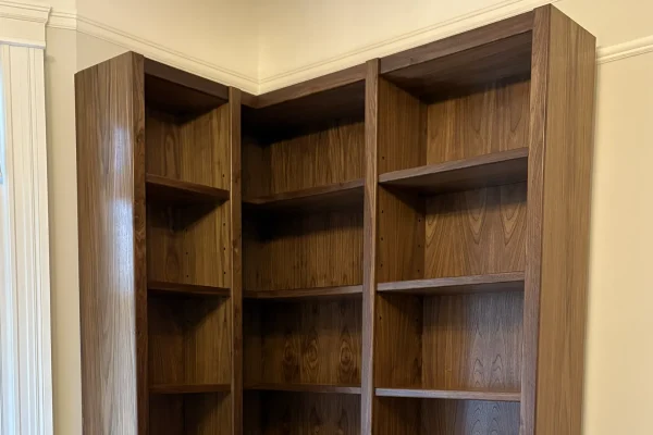 Custom-Walnut-Corner-Bookcase-san-francisco